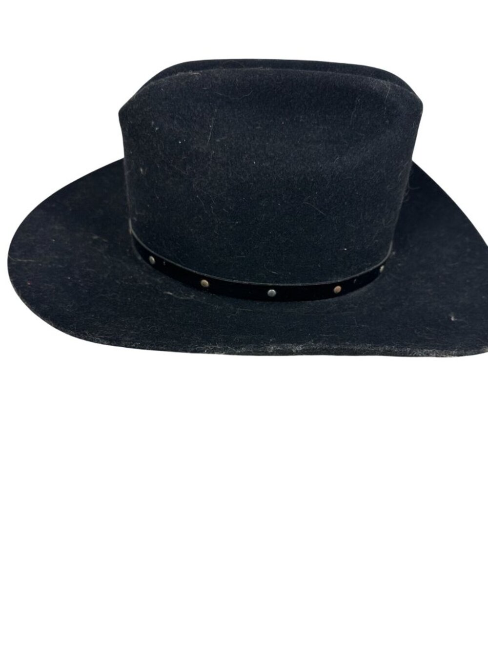 Silver Spur Cattleman Premium Wool Felt Black Cowboy Hat Western-Style Mens